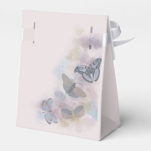 Alcohol Inkt Vlinders  Bedankdoosjes (Achterkant)