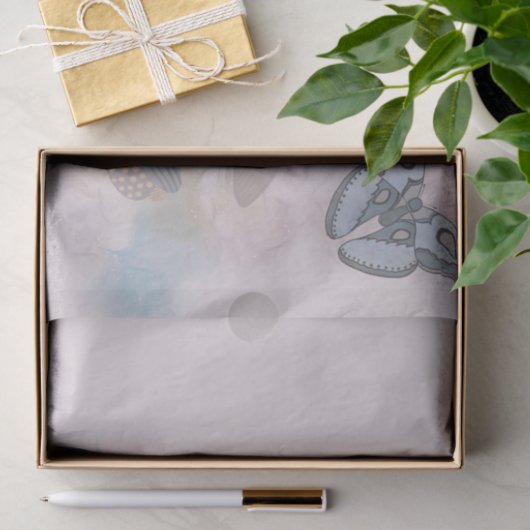 Alcohol Inkt Vlinders Tissuepapier (Geschenk)