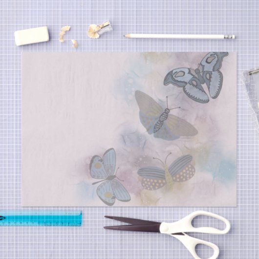 Alcohol Inkt Vlinders Tissuepapier (Craft)