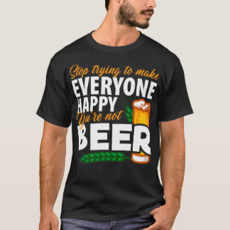 Alcohol Je bent niet grappig Bier Mannen Vrouwen C T-shirt