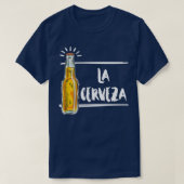 Alcohol La Cerveza Beer Mannen T-shirt (Design voorkant)