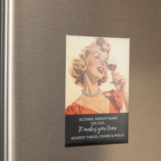 Alcohol maakt je niet dik magneet