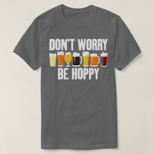 Alcohol Maakt Niet Uit Wees Blij Grappige Mannen V T-shirt (Design voorkant)