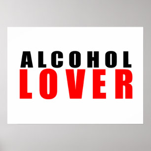 Alcohol-minnaar Poster