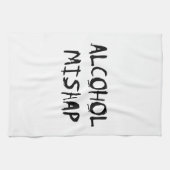 Alcohol Mishap Theedoek (Horizontaal)