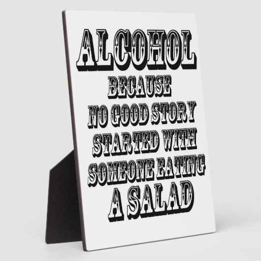 ALCOHOL - Omdat Fotoplaat (Zijkant)