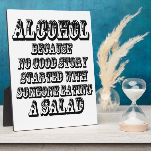 ALCOHOL - Omdat Fotoplaat (Zijkant)