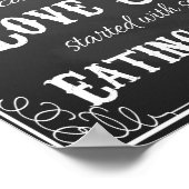 Alcohol omdat geen enkele geweldige liefdesgeschie poster (Hoek)