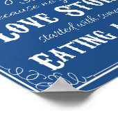 Alcohol omdat geen verhaal begon met Salad Weddin Poster (Hoek)