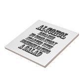 ALCOHOL - Omdat Tegeltje (Zijkant)