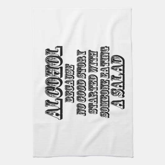 ALCOHOL - Omdat Theedoek (Verticaal)