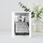 Alcohol opent de Gateway aan de Hel Briefkaart (Staand voorkant)