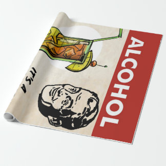 ALCOHOL OPLOSSING MAN CADEAUPAPIER