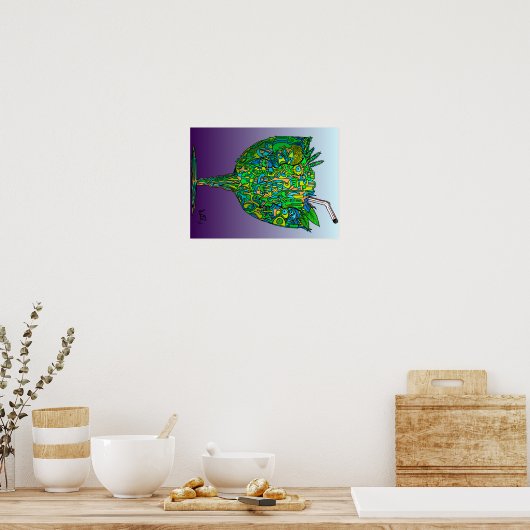 Alcohol. Poster (Keuken)