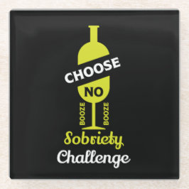 Alcohol Sobriety Alcohol Free Teetotal Support Glazen Onderzetter