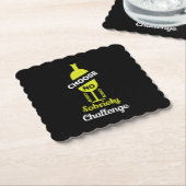 Alcohol Sobriety Alcohol Free Teetotal Support Kartonnen Onderzetters (Gebogen)