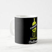 Alcohol Sobriety Alcohol Free Teetotal Support Koffiemok (Voorkant links)