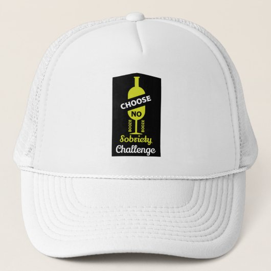 Alcohol Sobriety Alcohol Free Teetotal Support Trucker Pet (Voorkant)