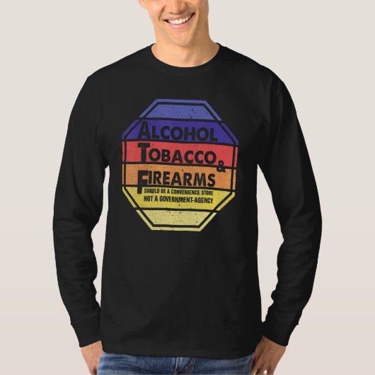 Alcohol Tobacco and Firearms moet een convenant zi T-shirt (Voorkant)