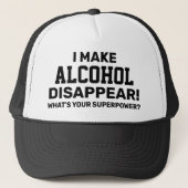 Alcohol Trucker Hat (Pas het aan!) Trucker Pet (Voorkant)