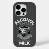 Alcohol vs. melk Case-Mate iPhone case (Achterkant)