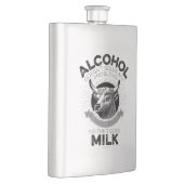Alcohol vs. melk flacon (Rechts)
