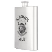 Alcohol vs. melk flacon (Links)