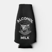 Alcohol vs. melk flesjeskoeler (Voorkant)