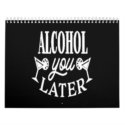 Alcohol you later kalender (Hoes)