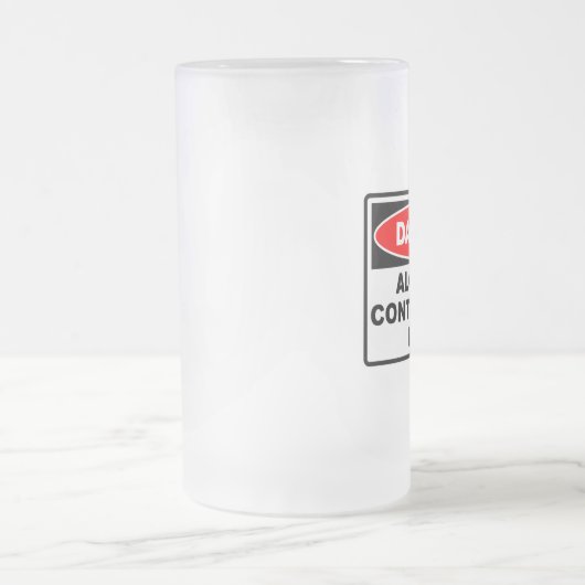 Alcoholhoudende eenheid matglas bierpul (Center)