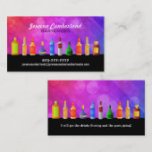 Alcoholhoudende Visitekaartjes (Voorkant / Achterkant)