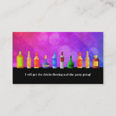 Alcoholhoudende Visitekaartjes (Achterkant)