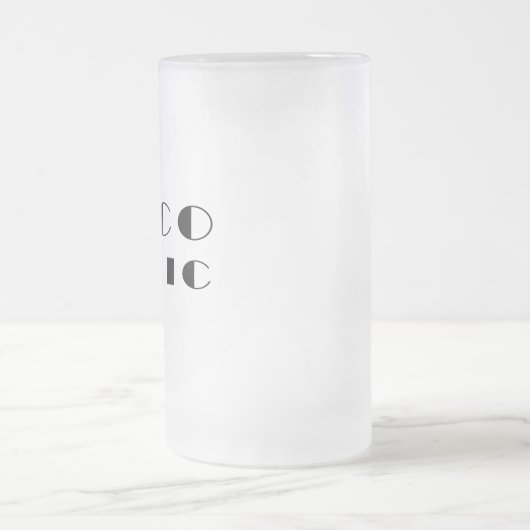 Alcoholic grappige vormgeving matglas bierpul (Center)