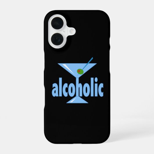 Alcoholic iPhone 16 Hoesje (Achterkant)