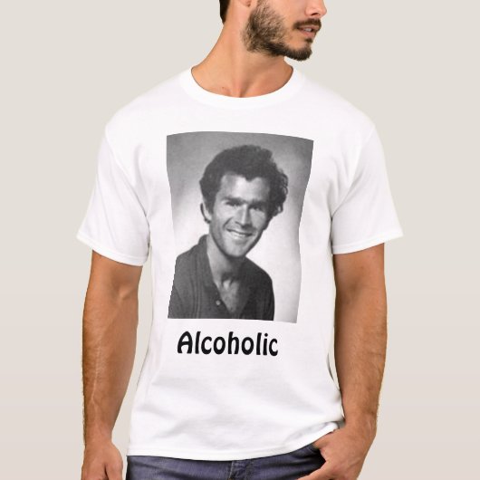 Alcoholic T-shirt (Voorkant)