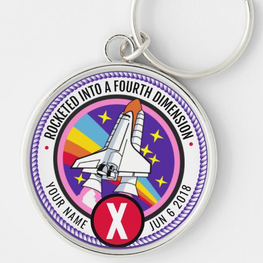 Alcoholics Anoniem Jubileum Medallion Coin Sleutelhanger (Voorkant)