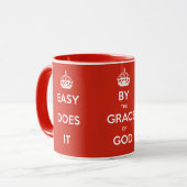 Alcoholics Anonymous Slogans Mok (Rood) (Voorkant links)