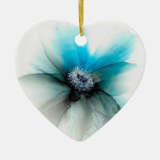 Alcoholinkt Bloem Keramisch Ornament