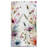 Alcoholinkt Floral Waterverf Klein Cadeauzakje (Achterkant)