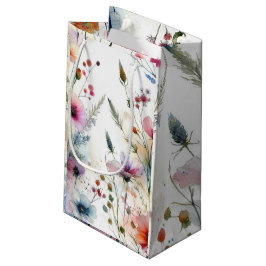 Alcoholinkt Floral Waterverf Klein Cadeauzakje