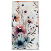 Alcoholinkt Floral Waterverf Klein Cadeauzakje (Achterkant)