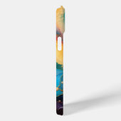 Alcoholinkt Kleurrijke Vloeibare Marmeren Kunst Case-Mate iPhone Case (Achterkant / Rechts)