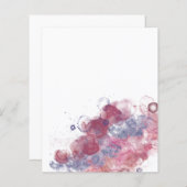 Alcoholinkt Roze druppels (Voorkant / Achterkant)