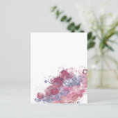 Alcoholinkt Roze druppels (Staand voorkant)