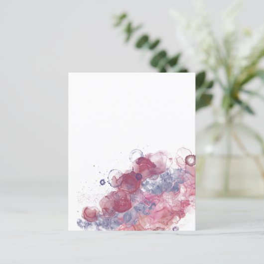 Alcoholinkt Roze druppels (Staand voorkant)