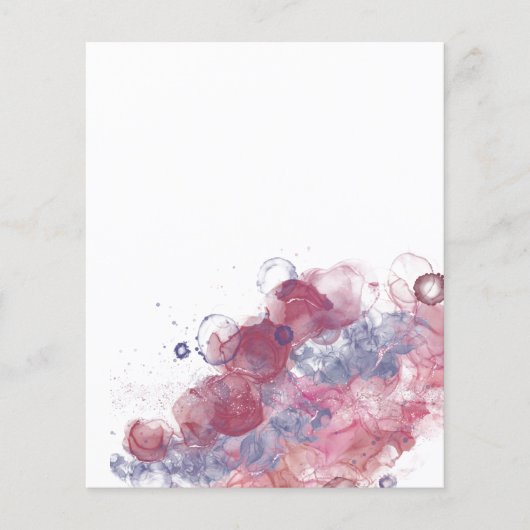 Alcoholinkt Roze druppels (Voorkant)