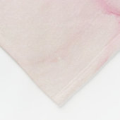 Alcoholinkt zee textuur. Contemhedendaagse kunst. Fleece Deken (Hoek)