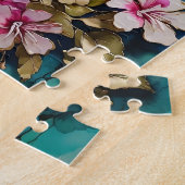 Alcoholinkten verf Cuban Tody Bird Legpuzzel (Zijkant)