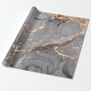 Alcoholinktkleuren doorschijnend. Abstracte multic Cadeaupapier