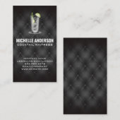 Alcoholische dranken | Stoffering van bars en rest Visitekaartje (Voorkant / Achterkant)